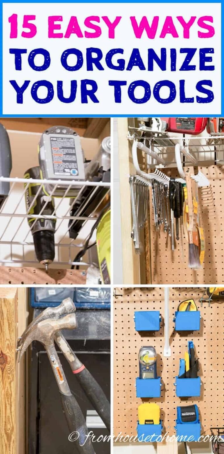 How To Organize Tools At Home