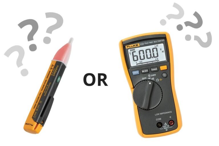 Multimeter Vs Voltage Tester Differences