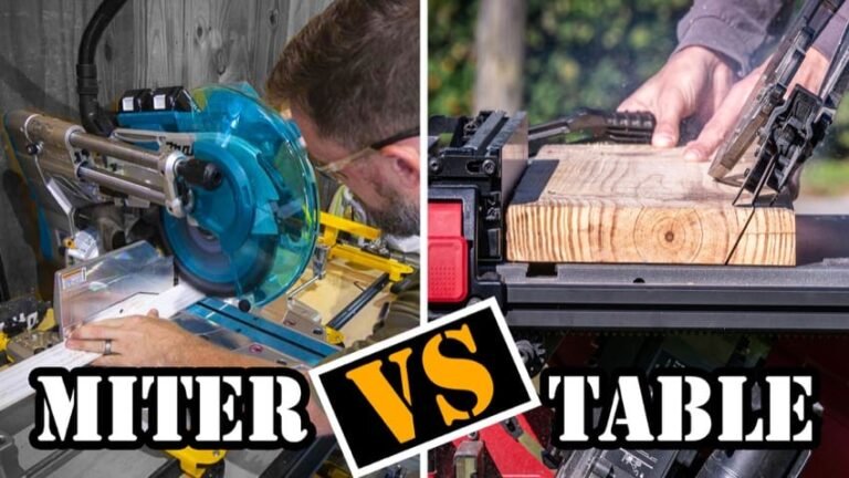 Miter Saw Vs Circular Saw