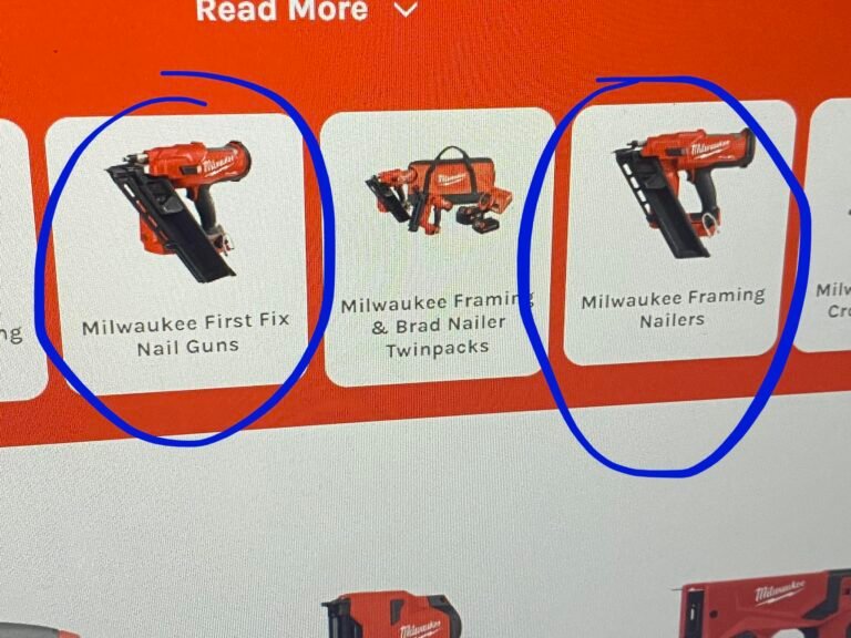 Framing Nailer Vs Finish Nailer