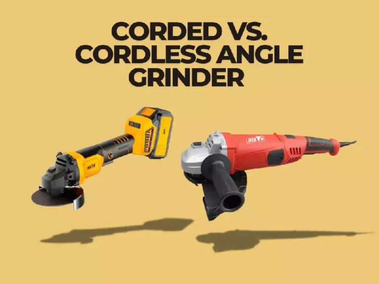 Corded Angle Grinder Vs Cordless Angle Grinder